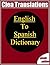 English To Spanish Dictionary