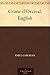 Crime d'Orcival. English by Émile Gaboriau