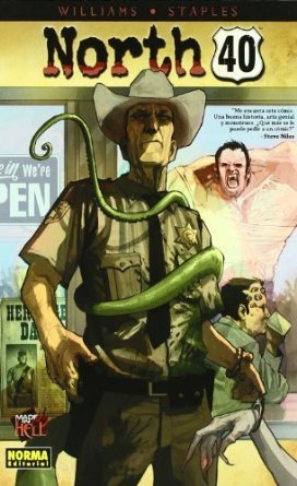 Portada de North 40, de Aaron Williams