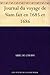 Journal du voyage de Siam fait en 1685 et 1686 (French Edition)