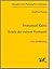 Immanuel Kants "Kritik der reinen Vernunft" - Eine Einführung (Klassiker der Philosophie verstehen)