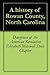 A history of Rowan County, North Carolina