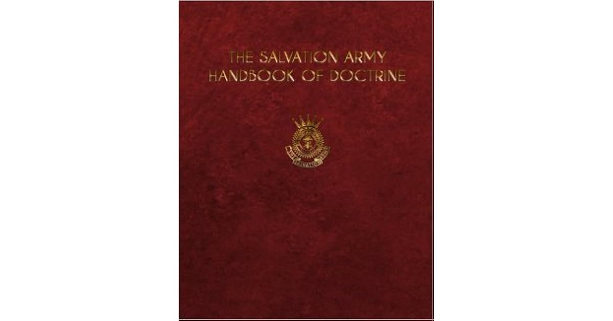 The Salvation Army Handbook of Doctrine by Salvation Army