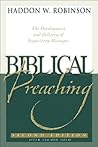 Book cover for Biblical Preaching