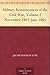 Military Reminiscences of the Civil War, Volume 2 November 1863-June 1865
