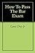 How To Pass The Bar Exam