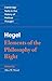 Elements of the Philosophy of Right (Texts in the History of Political Thought)