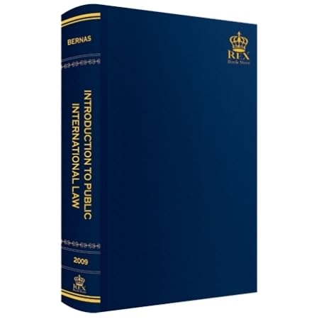 Introduction To Public International Law By Joaquin G Bernas S J