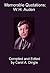 Memorable Quotations: W.H. Auden