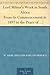 Lord Milner's Work in South Africa From its Commencement in 1897 to the Peace of Vereeniging in 1902