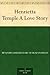 Henrietta Temple A Love Story