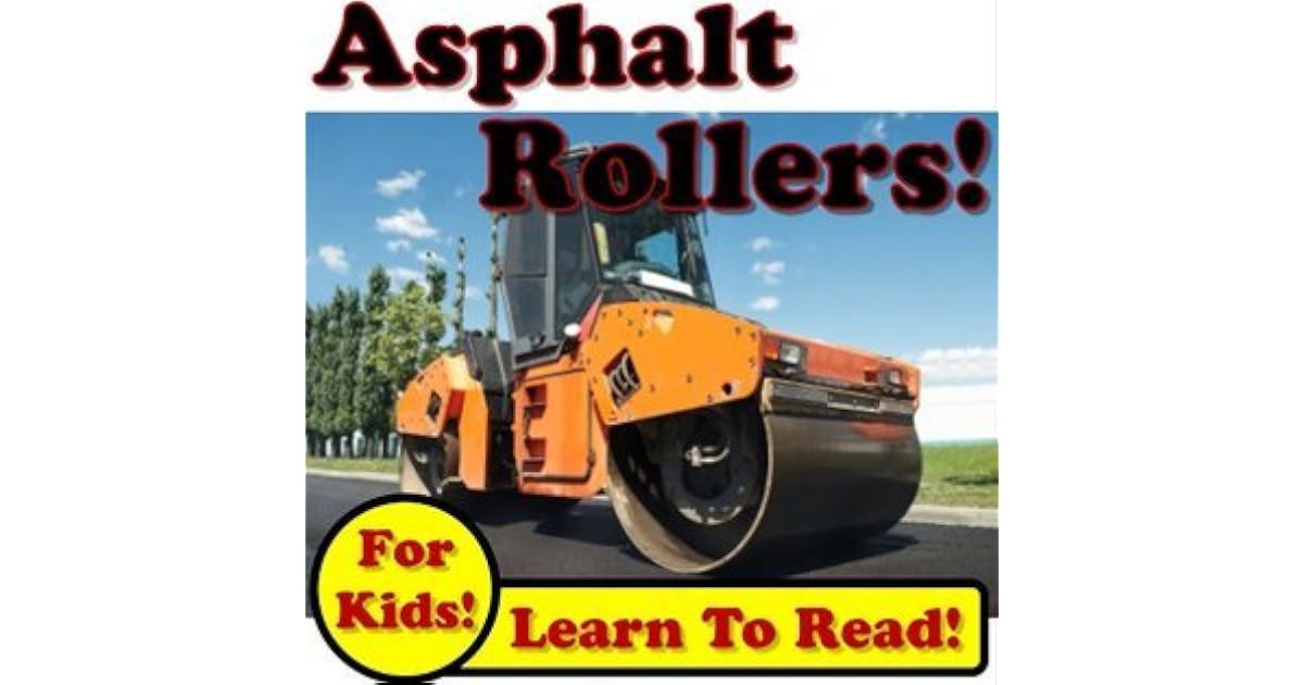 Asphalt Rollers: Big Compactors Squishing Hot Asphalt On ...