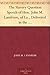 The Slavery Question Speech of Hon. John M. Landrum, of La., Delivered in the House of Representatives, April 27, 1860