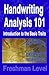 Handwriting Analysis 101: A Complete Basic Book to Scientific Handwriting Analysis & Graphology