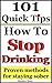 Stop Drinking by Stanley Steel