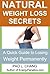 Natural Weight Loss Secrets...