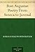 Post-Augustan Poetry From Seneca to Juvenal