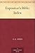 Expositor's Bible: Index