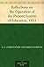 Reflections on the Operation of the Present System of Education, 1853