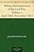 Military Reminiscences of the Civil War, Volume 1 April 1861-November 1863