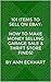 101 Items To Sell On Ebay: How To Make Money Selling Garage Sale & Thrift Store Finds!