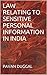 LAW RELATING TO SENSITIVE P...