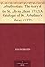 Arbuthnotiana: The Story of the St. Alb-ns Ghost (1712) A Catalogue of Dr. Arbuthnot's Library (1779)