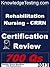 Rehabilitation Nursing (CRRN) Review (Certification in Rehabilitation Nursing Book 1)
