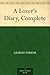 A Lover's Diary, Complete