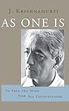 As One Is: To Free the Mind from All Condition Book cover for As One Is: To Free the Mind from All Condition
