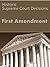 First Amendment: Historic S...