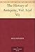 The History of Antiquity, Vol. I (of VI)