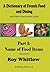 A Dictionary of French Food...