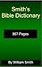 Smith's Bible Dictionary by William Smith (867 Pages Comprehensive Dictionary)