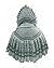 #1157 LADIES' SHAWL WITH YO...