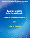 Psychology as the Behaviorist Views it Psychology as the Behaviorist Views it