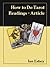 How to Do Tarot Readings - ...