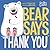 Bear Says "Thank You" by Michael Dahl