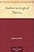 Studies in Logical Theory by John Dewey