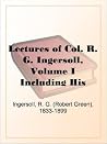 Lectures of Col. ...