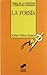 La poesía (Teoría de la Literatura y Literatura Comparada, #15)