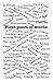 First Poem of Words