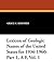 Lexicon of Geologic Names of the United States for 1936-1960: Part 1, A-F, Vol. 1