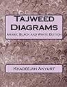 Tajweed Diagrams: Arabic Black and White Edition