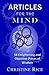 Articles for the Mind