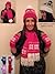 234 - Ladies Snowflake Hat,...