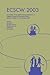 ECSCW 2003: Proceedings of ...