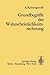Grundbegriffe der Wahrscheinlichkeitsrechnung (Ergebnisse der Mathematik und Ihrer Grenzgebiete. 1. Folge, 2) (German Edition)