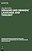 Sprache und Denken / Language and Thought (Grundlagen der Kommunikation und Kognition / Foundations of Communication and Cognition) (German Edition)