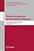 Pattern Recognition and Machine Intelligence: 5th International Conference, PReMI 2013, Kolkata, India, December 10-14, 2013. Proceedings (Image ... Vision, Pattern Recognition, and Graphics)